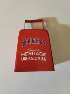 MLB Los Angeles Angels Cowbell Red Heritage Organic Milk Make Some Noise! - Picture 1 of 2