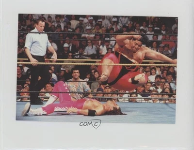 1999 Comic Images WWF WrestleMania Live! Bret Hart Hit Man vs Yokozuna #14 - Image 1 of 2