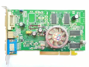 Sapphire Radeon 9600Pro Advantage 128MB V/D/VO AGP 8x Graphics Video Card - Picture 1 of 5