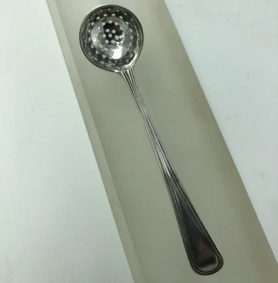Georgian Silver Draining Sifter Ladle Spoon Smaller Size Soloman Hougham 1810 - Image 1 of 4