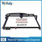 CNC Engraving Machine Work Area 65*50cm 20w Laser Engraver With Emergency Stop