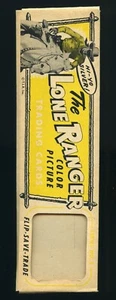 1950 Ed-U-Cards Lone Ranger Series 5 Empty Box Wrapper AA243 - Picture 1 of 2