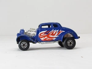 1982 Matchbox Diecast #313 White Heat '33 Willy's Street Rod MB69 azul (#3) - Imagen 1 de 5