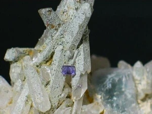 Stunning! Sauberg Mine Quartz Spires adorned with Fluorite & Apatite- Germany - Picture 1 of 22