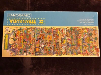 Vintage Springbok Verticalville II 700 Piece Jigsaw Puzzle Missing Pieces - Image 1 of 4