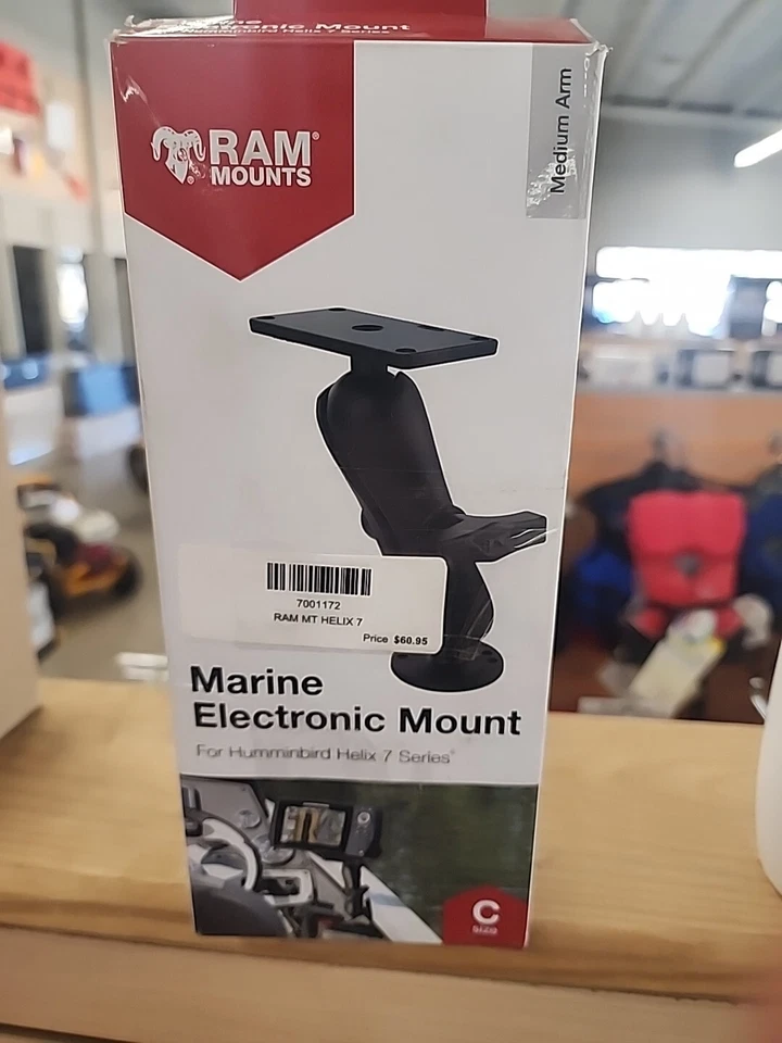 RAM Mounts Drill-Down Double Ball Mount for Humminbird Helix 7 - Image 1 of 1