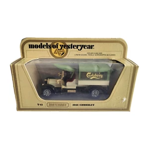 Matchbox Models of Yesteryear Y-13 1918 Crossley Carlsberg VINTAGE New In Box - Picture 1 of 6