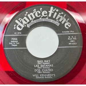 Will Kennedy Dancetime 45 EP 7006 Sambas Bali Ha'i / Las Satanas / Dos Cuatro - Picture 1 of 4