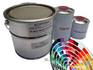 6 Liter Set 2K RAL Wunschfarbe Bootslack Yachtlack Motorboot Farben neu Boot ! - Bild 1 von 1