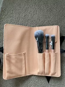 NEW Gucci Beauty Mini Makeup Brush Kit Kits Set Brushes With Travel Pouch (3Pcs) - Picture 1 of 9