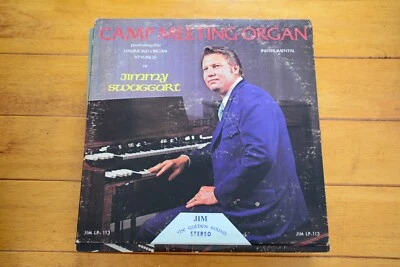 JIMMY SWAGGART "CAMP MEETING ORGAN" LP 12" VINYL GOSPEL [22] - Image 1 of 4