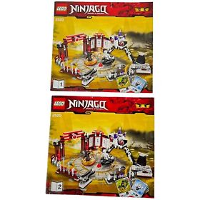 LEGO Ninjago 2520 Masters Of Spinjitzu Instructions Only 1 And 2 Manual One Two