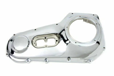 Cubierta primaria exterior cromada solo para Harley Davidson de V-Twin Foto 1 de 2