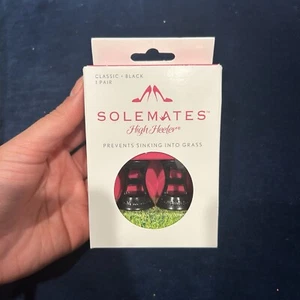 Solemates High Heeler Heel Protector Classic Black - Picture 1 of 7