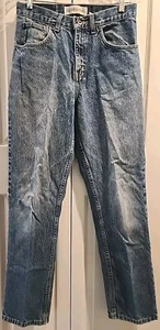 Jeans Faded Glory ORIGINAL 30"x32" Azul Calce Recto Lavado Med 100% Algodón Denim - Imagen 1 de 16