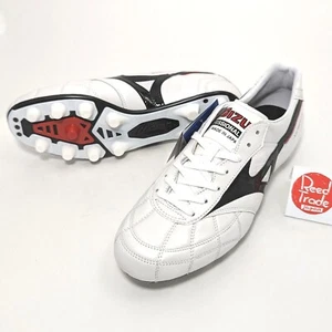 Mizuno MORELIA 2 JAPAN Soccer Football Shoes P1GA200209 White Short Tongue Cross - Picture 1 of 24