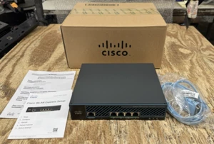 AIR-CT2504-K9, Cisco 2500 Wireless LAN Controller AIR-CT2504-K9 V07 NEU OPEN BOX - Bild 1 von 4