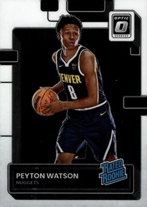 2022-23 Donruss Clasificación Óptica Base #223 Peyton Watson - Denver Nuggets - Imagen 1 de 2