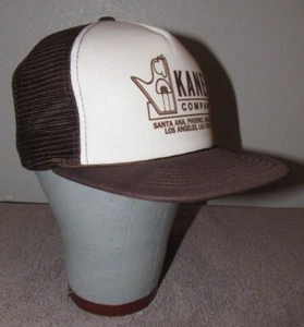 Vintage Kaner Company Meshback Trucker Hat - Santa Ana Phoenix Oakland Las Vegas - Picture 1 of 5
