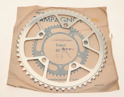 Campagnolo Nuovo Gran Sport дороги передняя звездочка 53T 116 BCD новый из старых запасов винтажный - Изображение 1 из 4