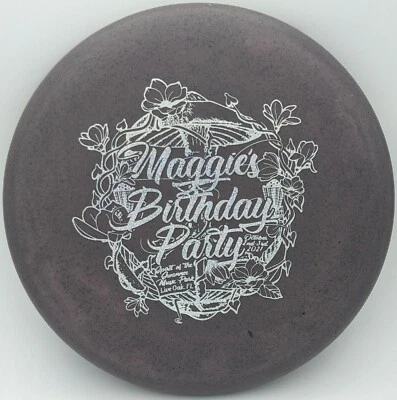 New Discraft Paul McBeth Luna Special Blend 170-172g Gray Purple Confetti Foil - Image 1 of 4