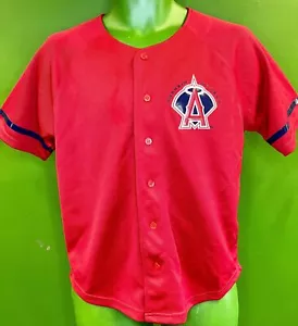 MLB Anaheim Los Angeles Angels Glaus #25 Vintage Baseball Jersey Youth M 10-12 - Picture 1 of 7