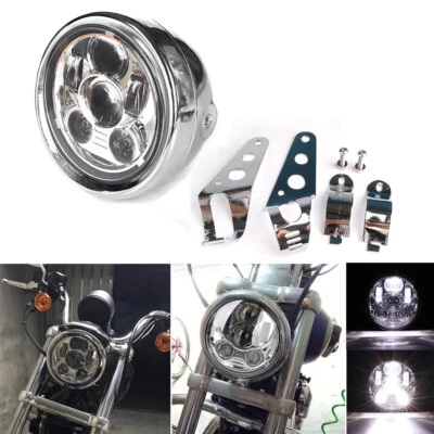 Faro LED 5,75" con carcasa para Suzuki Intruder Volusia VS VL 700 800 1400 Foto 1 de 4