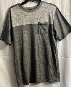 Hudson & Barrow NYC Size Large T-Shirt 2-tone Crew neck With Pocket , Grey - Picture 1 of 6