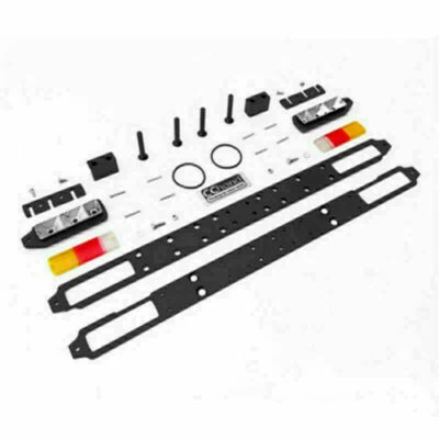 Metal Rear Bumper & Pedal Kit For RC4WD 1/10 Gelande II Cruiser/FJ40model car - Image 1 of 4