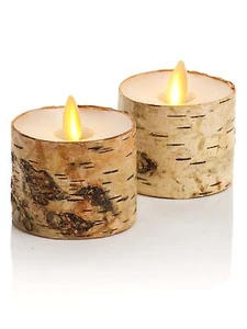 Luminara Moving Flame LED Flameless Tealight (1.4" x 2") Battery Operated Pla... - Picture 1 of 8