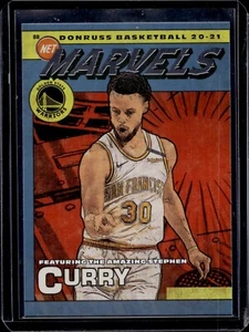 2020-21 Donruss Net Marvels #17 Stephen Curry - Picture 1 of 4