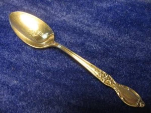Rogers Victorian Rose 1954 Missouri Order Eastern Star OES Souvenir Spoon - Picture 1 of 1