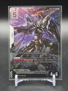 Juego de cartas Gundam - Freedom Gundam - Newtype Rising - GD01-065 LR - CASI NUEVO - Imagen 1 de 2