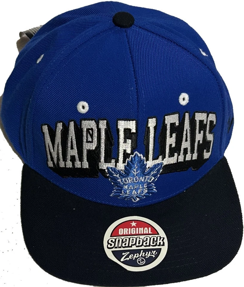 NWT Authentic NHL Collegiate Zephyr Z Hat Adjustable Snapback 2 Tone Hat - Image 1 of 1