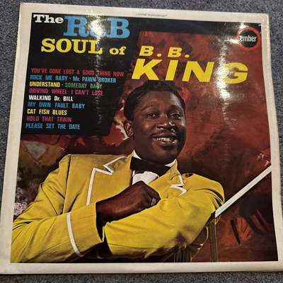 B.B. KING The R&B Soul Of B.B. King LP STEREOMONIC 1967 Ember EMB3379 Blues EX Foto 1 de 4