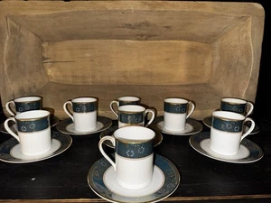 Royal Doulton Carlyle Bone China Demitasse Tassen (9) - Bild 1 von 3