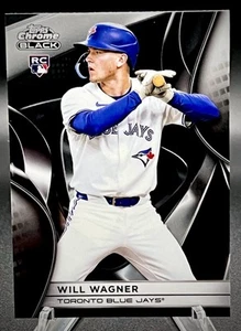 2025 Topps Chrome Black Will Wagner Rookie Toronto Blue Jays #71 RC 🟢 - Bild 1 von 1
