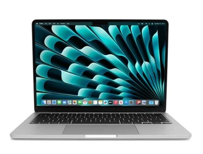 Apple MacBook Air M2 13.6 inch 2022 8GB RAM, 256GB SSD Silver Magsafe 3 - Image 1 of 4