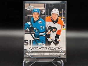 2024-25 Upper Deck MACKLIN CELEBRINI MATVEI MICHKOV #500 Young Guns Checklist RC - Picture 1 of 2