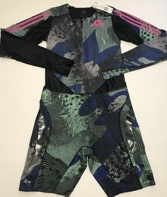 Adidas Men's Pro Elite Long Sleeve SpeedSuit Size Large HN8039 Adizero Primeblue - Image 1 of 4