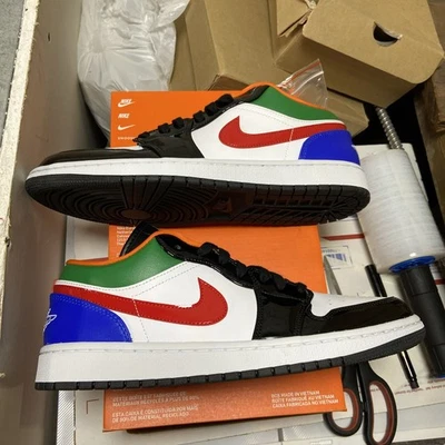 Talla 11.5 - Air Jordan 1 Bajo Multicolor W Foto 1 de 4