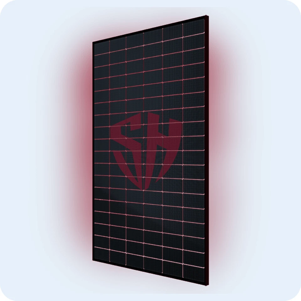 Solar Hero - Solarmodul DoppelGlas transparent bifacial HERO®PV 430-S2 PRO2 - Bild 1 von 1