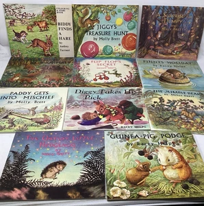 11 Vintage Molly Brett  Rachel Helps Tarrant Medici Books For Children Lot - Picture 1 of 4