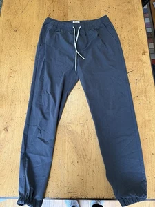 Marine Lagenlook Hose Herren klein grau Samstag Jogginghose Reißverschlusstasche spitz zulaufend klein - Bild 1 von 8