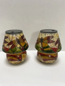 Multi Color Dragonflies Solar Night Light - Picture 1 of 7