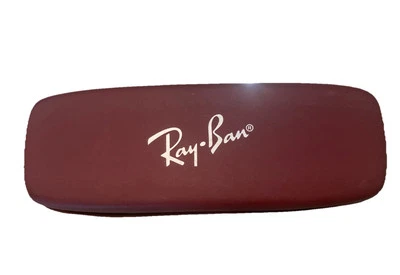 Estuche rígido para gafas Ray Ban Borgoña Foto 1 de 4