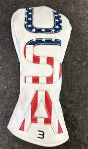 CMC Design USA "Stripes" Custom Fairwayholz Headcover Headcover Neu ohne Etikett🔥 - Bild 1 von 8