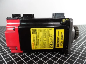 GE Fanuc A06B-0115-B855#0048 AC Servomotor βiSR 0,5/6000 0,35kW 6000RPM (26443) - Bild 1 von 9
