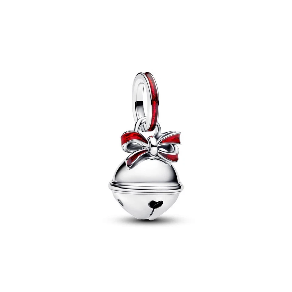 Pandora Charm 794246C01 Weihnachtsglocke Charm-Anhänger 925/- Silber - Bild 1 von 1