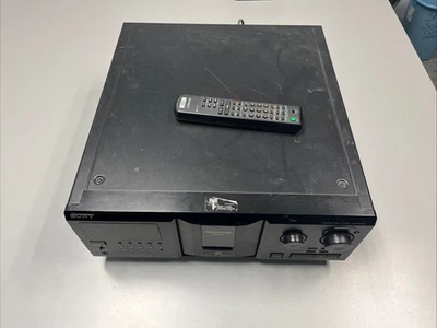 Sony CDP-CX355 Mega Almacenamiento Disco Compacto 300 Reproductor Cambiador de CD NECESITA CORREA Foto 1 de 4